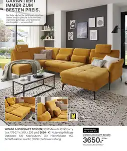 Kabs Polsterwelt Wohnlandschaft zossen Angebot