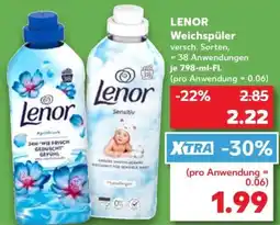 Kaufland LENOR Weichspüler Angebot