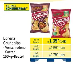 METRO Lorenz Crunchips Angebot
