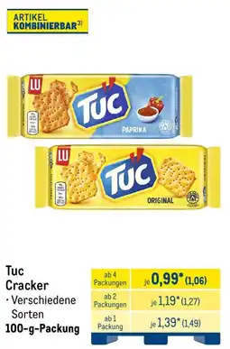 METRO LU Tuc Cracker Angebot