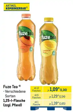 METRO Fuze Tea Angebot