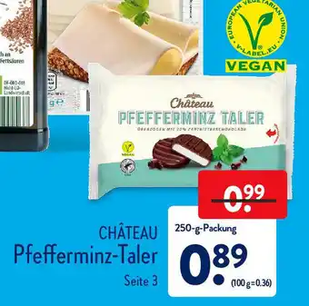 Aldi Nord Château Pfefferminz Taler 250g Angebot