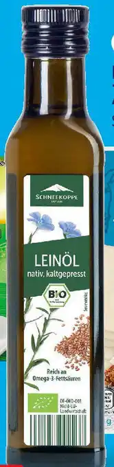 Aldi Nord Schneekoppe Bio Leinöl 250ml Angebot