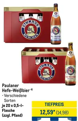 METRO Paulaner Hefe-Weißbier Angebot