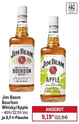 METRO Jim Beam Bourbon Whisky/Apple Angebot