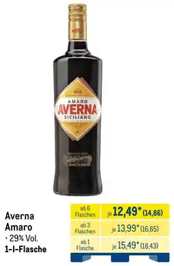 METRO Averna Amaro Angebot