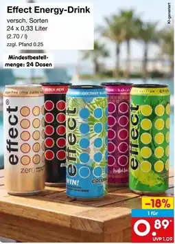 Netto Marken-Discount Effect Energy-Drink Angebot