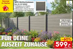 Netto Marken-Discount PRESTIGE HOME WPC-Sichtschutzzaun Angebot