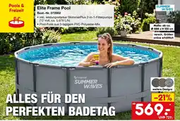 Netto Marken-Discount SUMMER WAVES Elite Frame Pool Angebot
