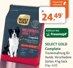 Fressnapf SELECT GOLD Complete Angebot