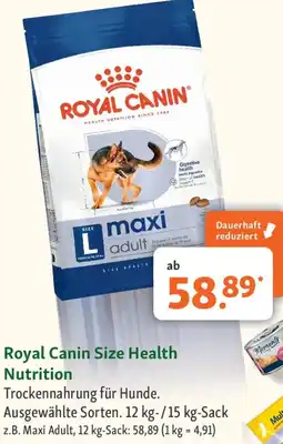 Fressnapf Royal Canin Size Health Nutrition Angebot