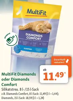Fressnapf MultiFit Diamonds oder Diamonds Comfort Angebot