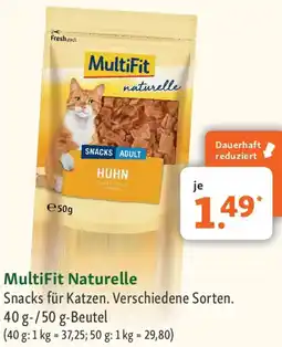 Fressnapf MultiFit Naturelle Snacks Angebot