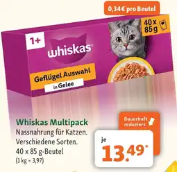 Fressnapf Whiskas Multipack Angebot