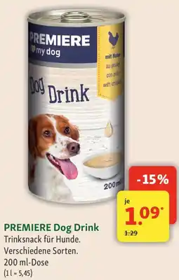 Fressnapf PREMIERE Dog Drink Angebot