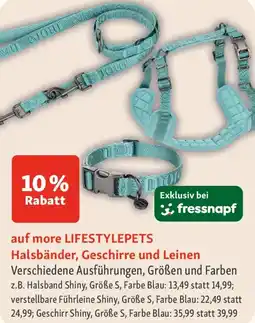 Fressnapf auf more LIFESTYLEPETS Halsbänder, Geschirre und Leinen Angebot