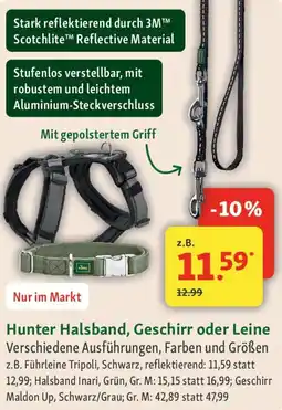Fressnapf Hunter Halsband, Geschirr oder Leine Angebot