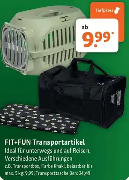 Fressnapf FIT+FUN Transportartikel Angebot