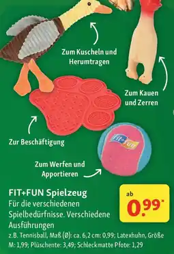 Fressnapf FIT+FUN Spielzeug Angebot