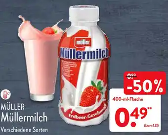 Aldi Nord Müller Müllermilch 400ml Angebot