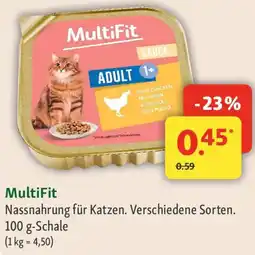 Fressnapf MultiFit Nassnahrung für Katzen Angebot