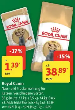 Fressnapf Royal Canin Nass- und Trockennahrung für Katzen Angebot