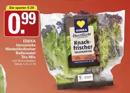 WEZ EDEKA Herzstücke Niederländischer Ballensalat Trio-Mix Angebot