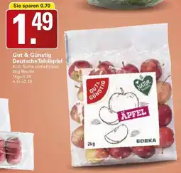 WEZ Gut & Günstig Deutsche Tafeläpfel Angebot
