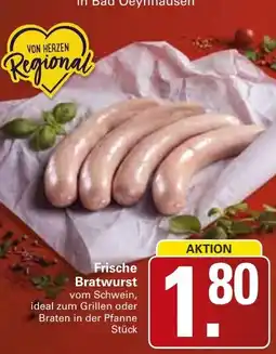 WEZ Frische Bratwurst Angebot