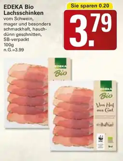 WEZ EDEKA Bio Lachsschinken Angebot