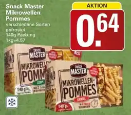 WEZ Snack Master Mikrowellen Pommes Angebot