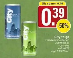 WEZ City to go Angebot