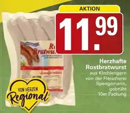 WEZ Herzhafte Rostbratwurst Angebot