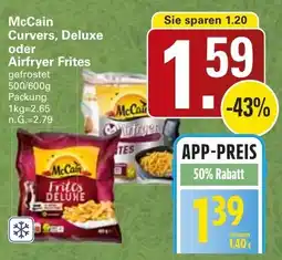 WEZ McCain Curvers, Deluxe oder Airfryer Frites Angebot