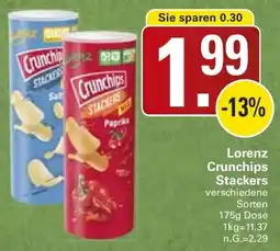 WEZ Lorenz Crunchips Stackers Angebot