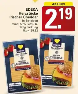 WEZ EDEKA Herzstücke Irischer Cheddar Angebot