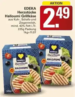 WEZ EDEKA Herzstücke Halloumi Grillkäse Angebot