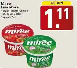WEZ Miree Frischkäse Angebot