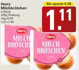 WEZ Harry Milchbrötchen Angebot