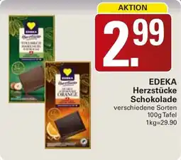 WEZ EDEKA Herzstücke Schokolade Angebot