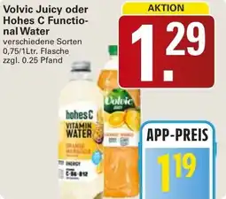 WEZ Volvic Juicy oder Hohes C Functional Water Angebot
