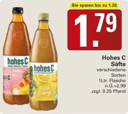 WEZ Hohes C Säfte Angebot
