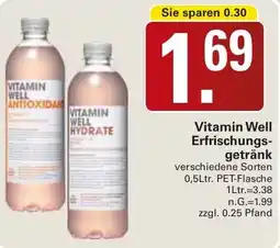 WEZ Vitamin Well Erfrischungsgetränk Angebot