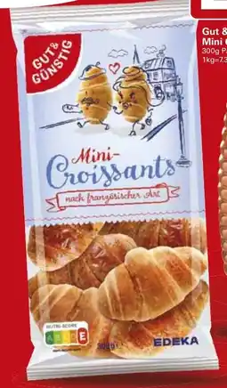 WEZ Gut & Günstig Mini Croissants Angebot