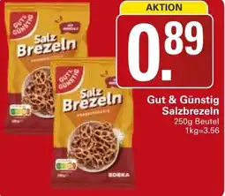 WEZ Gut & Günstig Salzbrezeln Angebot