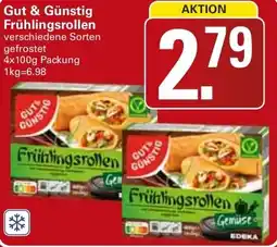 WEZ Gut & Günstig Frühlingsrollen Angebot