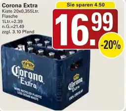 WEZ Corona Extra Angebot