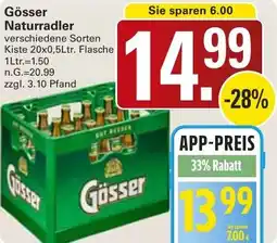 WEZ Gösser Naturradler Angebot