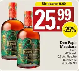 WEZ Don Papa Masskara Angebot