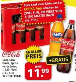 Multi Markt Coca-Cola, Fanta, Sprite Angebot